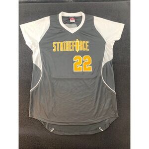 Alleson Athletic Women's Softball Game Jersey Black Yellow 22‎ Sz L
